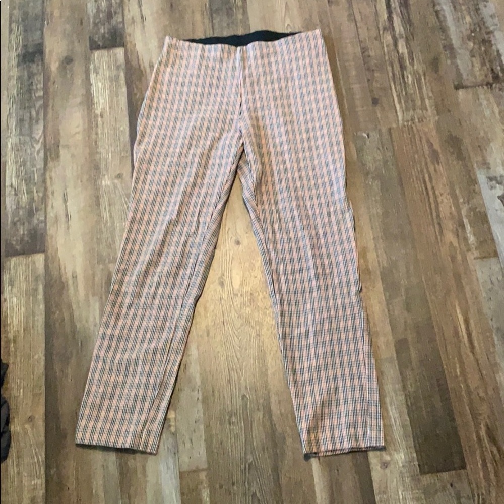 Plaid slacks